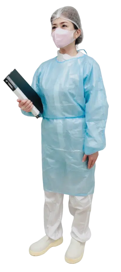 反穿式隔離衣
