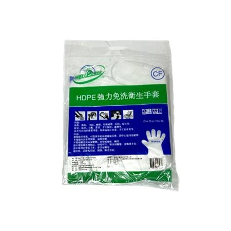 PE加厚手扒雞手套